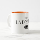 Haar Ladyship mok (Voorkant links)