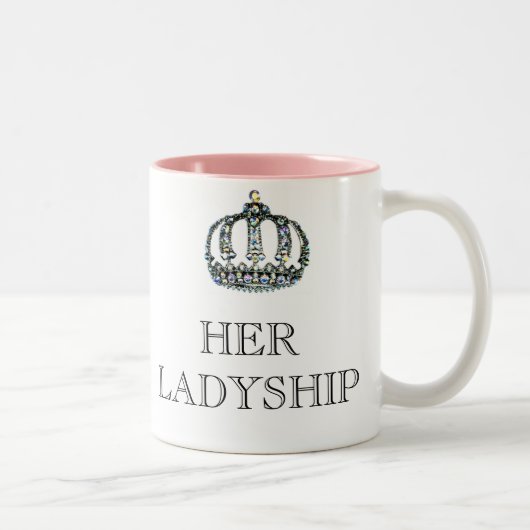 HAAR LADYSHIP-Mok Tweekleurige Koffiemok (Rechts)