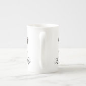 Haar Ladyship Porselein Kop (Achterkant)