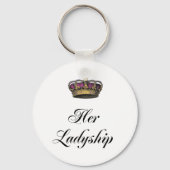 Haar Ladyship Sleutelhanger (Voorkant)