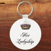 Haar Ladyship Sleutelhanger (Voorkant)