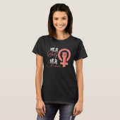 Haar lichaam Haar keuze Pro Choice Abortus Feminis T-shirt (Voorkant volledig)