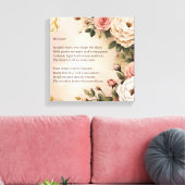 Haar Liefde Canvas Afdruk (Insitu (Woonkamer))