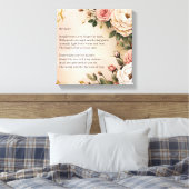Haar Liefde Canvas Afdruk (Insitu (Slaapkamer))