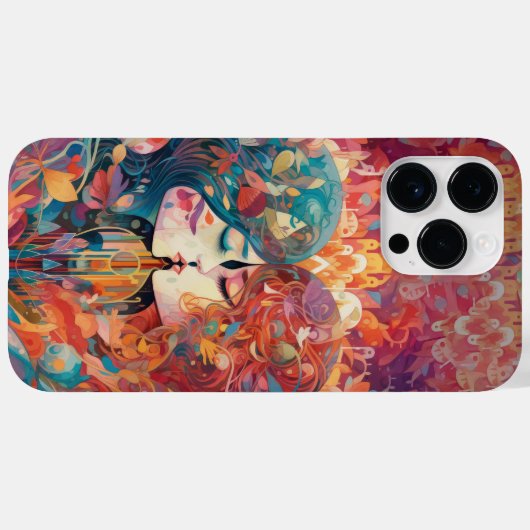 Haar liefde, haar manier Case-Mate iPhone case (Achterkant (horizontaal))