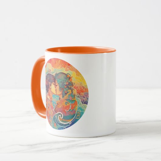 Haar liefde, haar manier mok (Voorkant links)