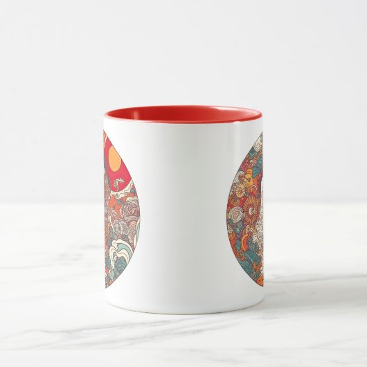 Haar liefde, haar manier mok (Midden)