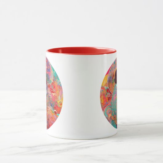 Haar liefde, haar manier mok (Midden)