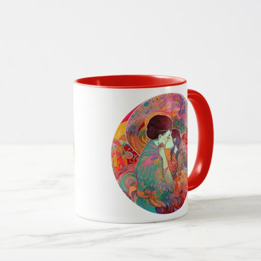 Haar liefde, haar manier mok (Voorkant rechts)