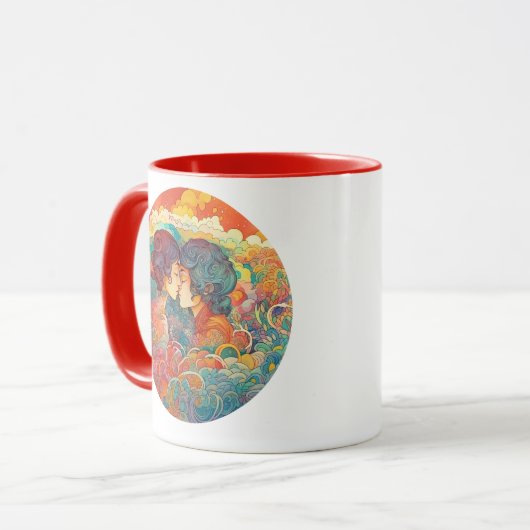 Haar liefde, haar manier mok (Voorkant links)