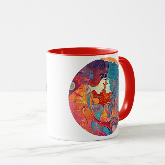 Haar liefde, haar manier mok (Voorkant rechts)