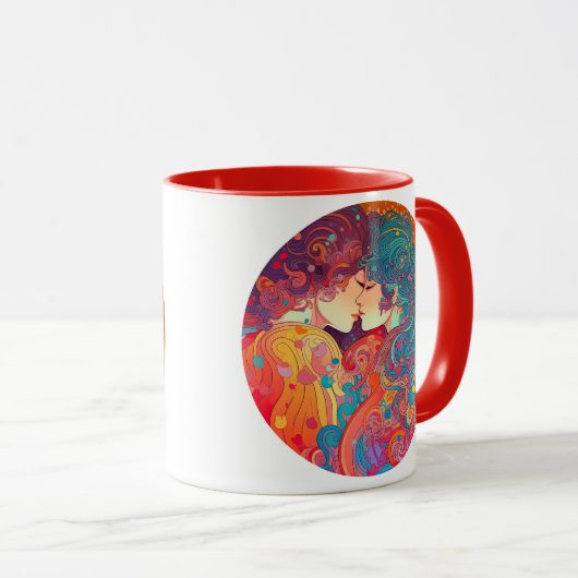 Haar liefde, haar manier mok (Voorkant rechts)