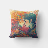 Haar liefde, haar manier | Stijl van lesbische kus Kussen (Voorkant)