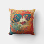 Haar liefde, haar manier | Stijl van lesbische kus Kussen (Voorkant)