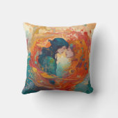 Haar liefde, haar manier | Stijl van lesbische kus Kussen (Achterkant)