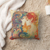 Haar liefde, haar manier | Stijl van lesbische kus Kussen (Deken)