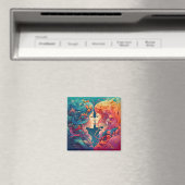 Haar liefde, haar manier | Stijl van lesbische kus Magneet (Insitu (Vaatwasser))