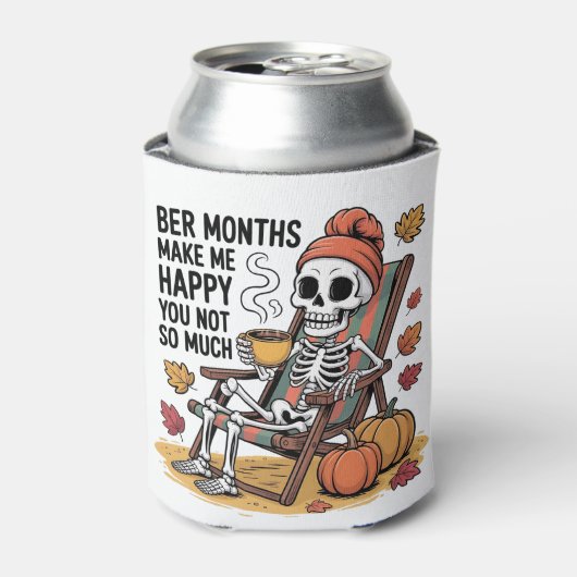 Haar maanden maken me blij dat je niet zo spookach blikjeskoeler (Blikje Voorkant)