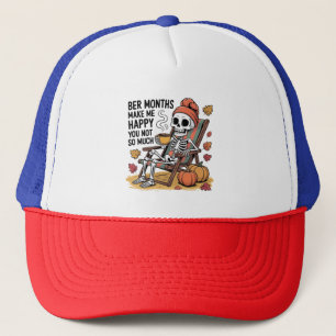 Haar maanden maken me blij dat je niet zo spookach trucker pet