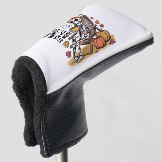 Haar maanden maken me blij dat je niet zo veel Ker Golfheadcover (3/4 voorkant)