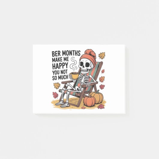 Haar maanden maken me blij dat je niet zo veel Ker Post-it® Notes (Voorkant)