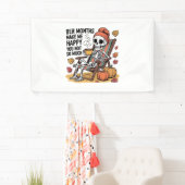 Haar maanden maken me blij dat je niet zo veel Ker Spandoek (Insitu)