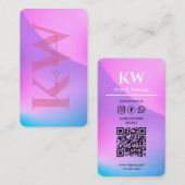 Haar & Make-up – Aangepast Visitekaartje (Voorkant / Achterkant)