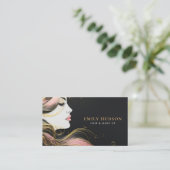 Haar Make Up Artist Beauty Visitekaartje (Staand voorkant)