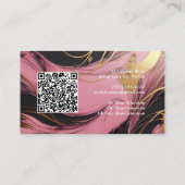 Haar Make Up Artist Beauty Visitekaartje (Achterkant)