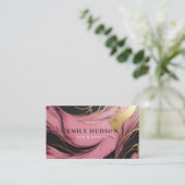 Haar Make Up Artist Beauty Visitekaartje (Staand voorkant)