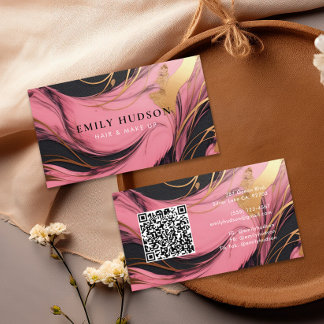 Haar Make Up Artist Beauty Visitekaartje