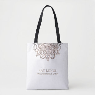 Haar make-up artist Mandala Lace Tote Bag