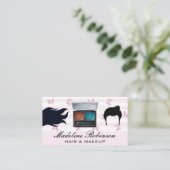 Haar | Make-up Gereedschap Visitekaartje (Staand voorkant)