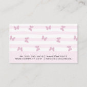 Haar | Make-up Gereedschap Visitekaartje (Achterkant)