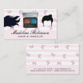 Haar | Make-up Gereedschap Visitekaartje (Voorkant / Achterkant)