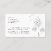 Haar make-up salon visitekaartje (Achterkant)