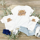 Haar mama Retro Font  Voel, mama en ik T-shirt