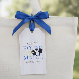 Haar Match Pickleball Sportieve Bachelorette Gevon Cadeaulabel