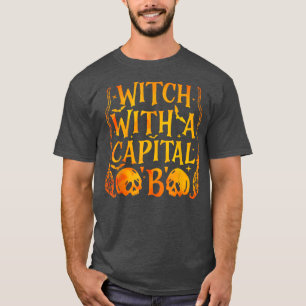 Haar met hoofdletter B T-shirt