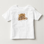 Haar Mini Retro Font  Voel, mama en ik Kinder Shirts (Voorkant)