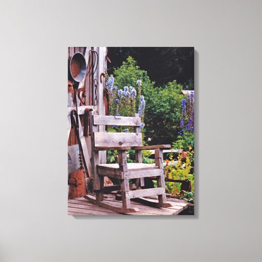 Haar missen canvas afdruk (Voorkant)