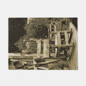 Haar missen deurmat (Voorkant)