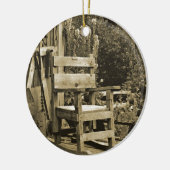 Haar missen keramisch ornament (Links)