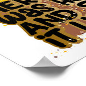 Haar moed was haar kroon en ze droeg het als een Q Poster (Hoek)