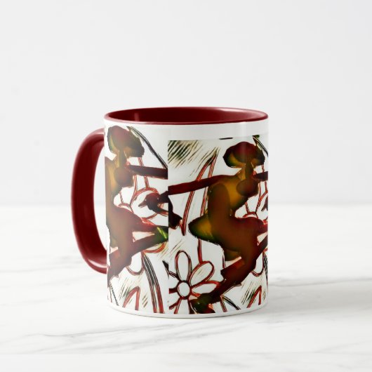 Haar Mok (Voorkant links)