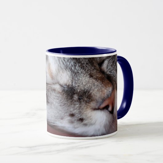 Haar Mok met Nose Coffee (Voorkant rechts)