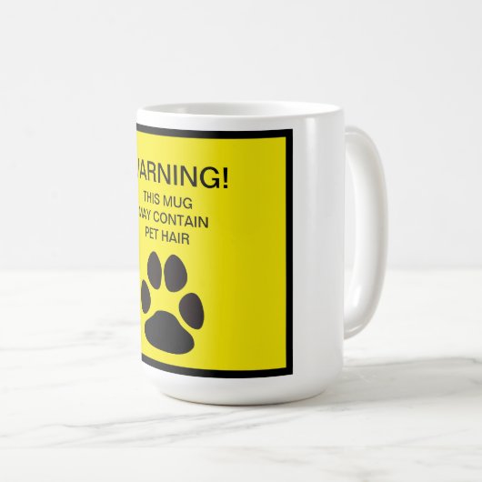 Haar Mok voor huisdieren (Voorkant rechts)