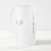 Haar monogrammen Mok (Voorkant links)