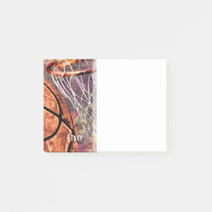 Haar naam is basketbal post-it® notes