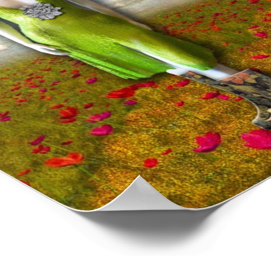 Haar naam is Diva Pug en ze heeft les Poster (Hoek)